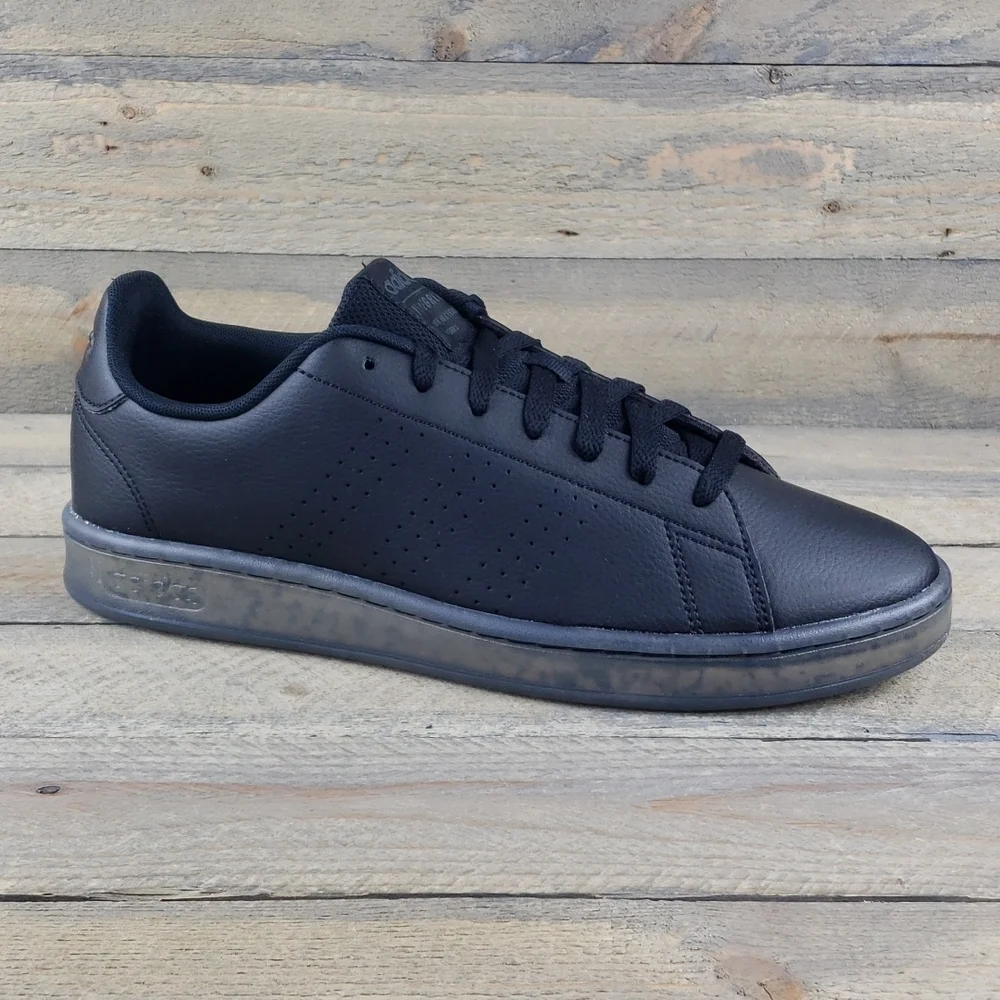 adidas Men's Advantage Tennis/Casual Sneakers Black